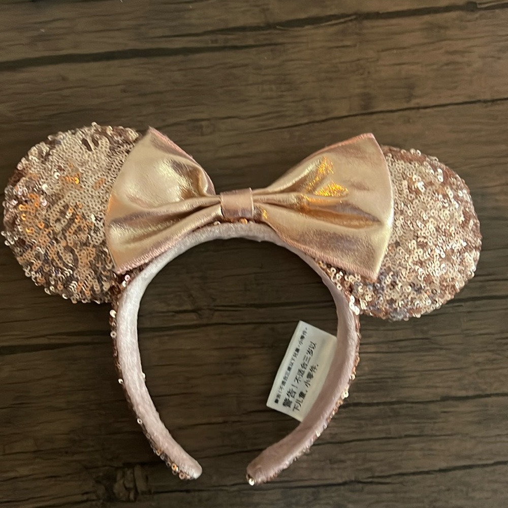 Rose Gold Mickey Ears…set or separates
